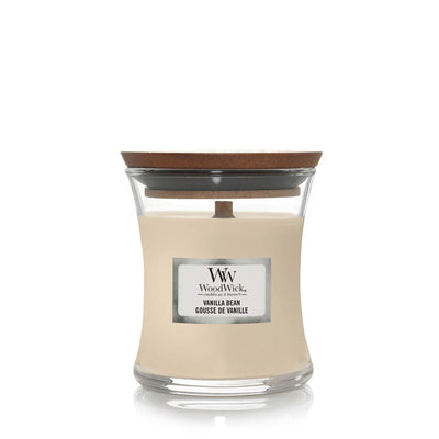 Wood Wick Candle Vanilla Bean Mini Hourglass - Enesco Gift Shop
