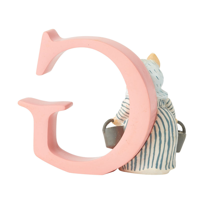 "G" - Peter Rabbit Decorative Alphabet Letter by Beatrix Potter