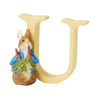 "U" - Peter Rabbit Decorative Alphabet Letter by Beatrix Potter