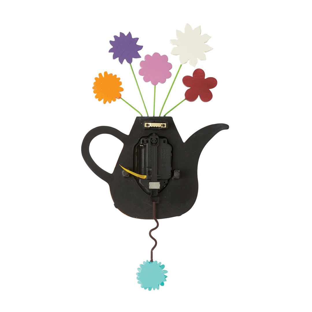 Flower-tea-ful Clock by Allen Designs