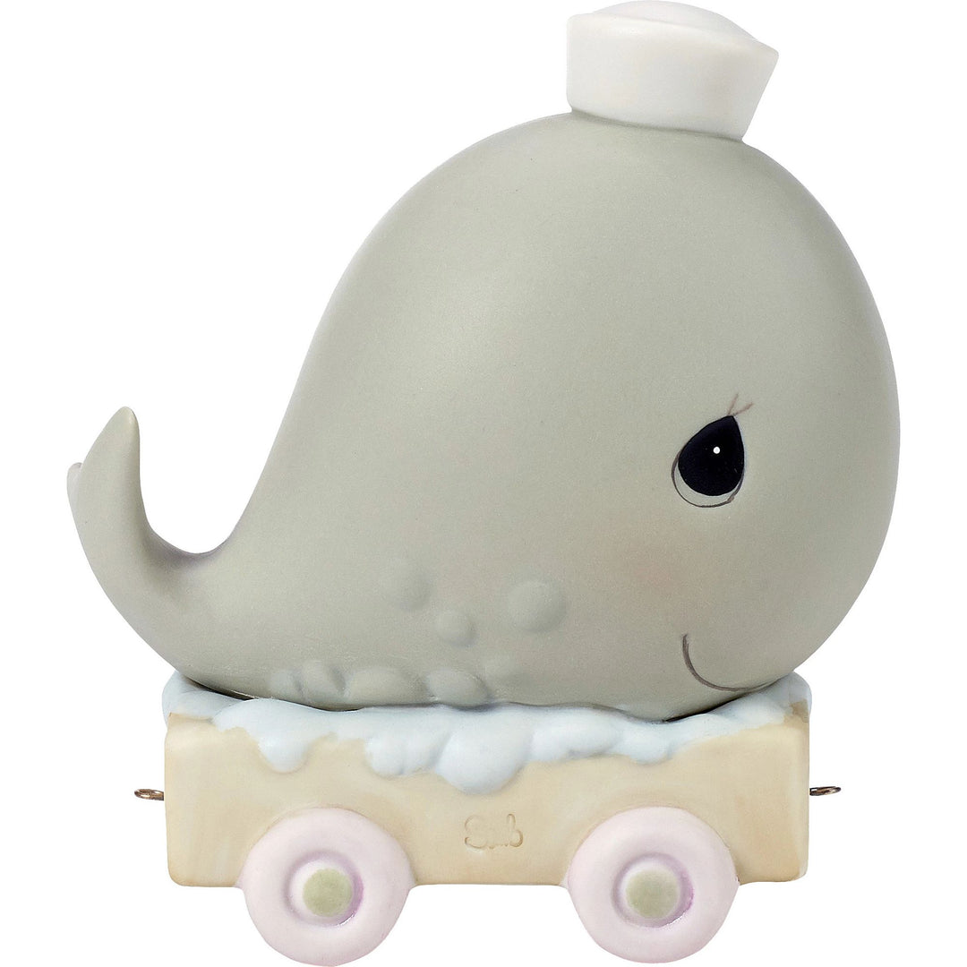 Birthday Train Age 10 Figurine by Precious Moments - "May Your Birthday Be Mammoth"