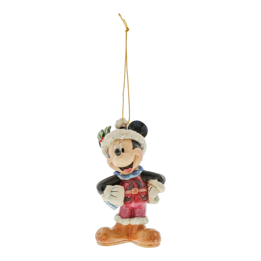 Sugar Coated Mickey Mouse Hanging Ornament - Disney Traditions by Jim Shore