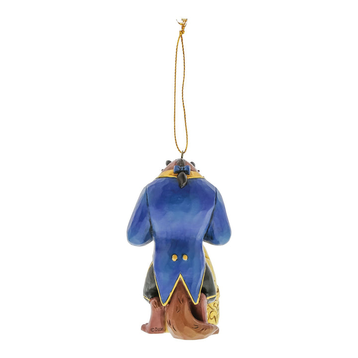 Beauty and The Beast Hanging Ornament - Disney Traditions by Jim Shore