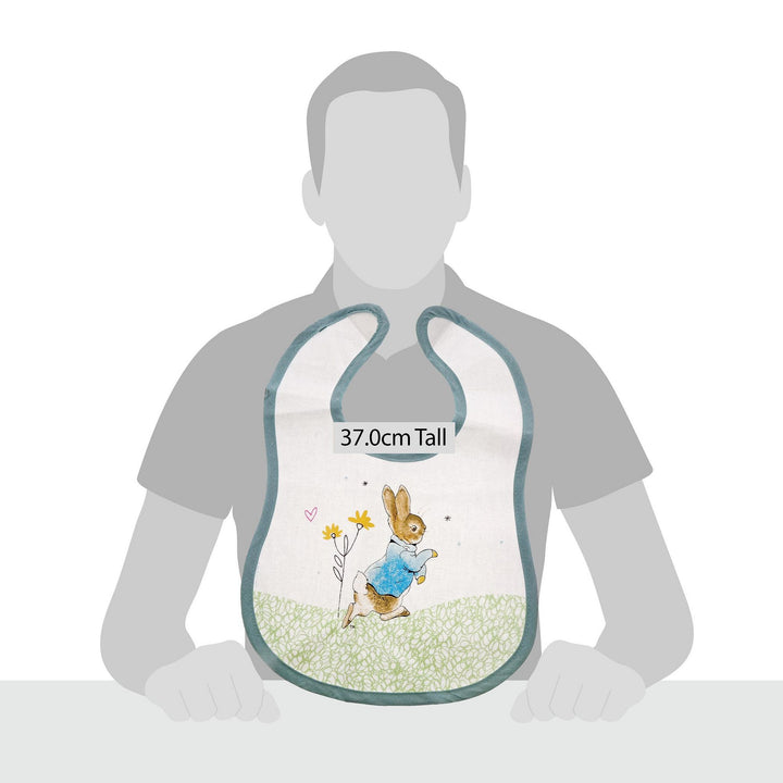 Peter Rabbit Childrens Bib by Beatrix Potter