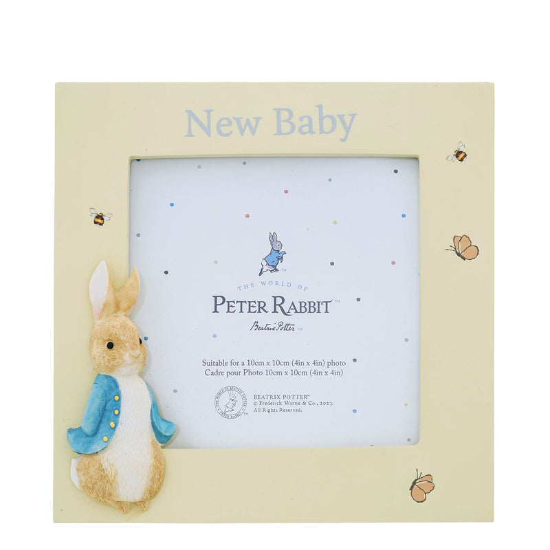 Peter Rabbit New Baby Photo Frame by Beatrix Potter