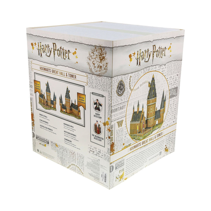 Hogwarts Great Hall and Tower Illuminated Model Building- Harry Potter Village by D56