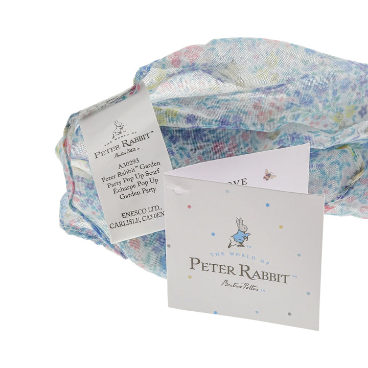 Peter Rabbit Garden Party Pop Up Scarf