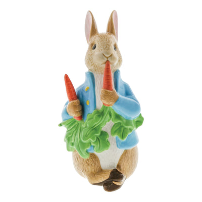 Peter Rabbit with Radishes Porcelain Figurine - Limited Edition