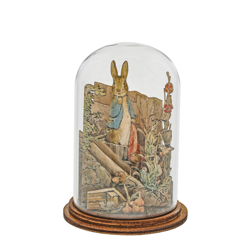 Peter Rabbit with Handkerchief Wooden Figurine