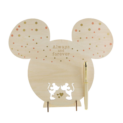 Mickey and Minnie Mouse Plaque by Enchanting Disney Collection