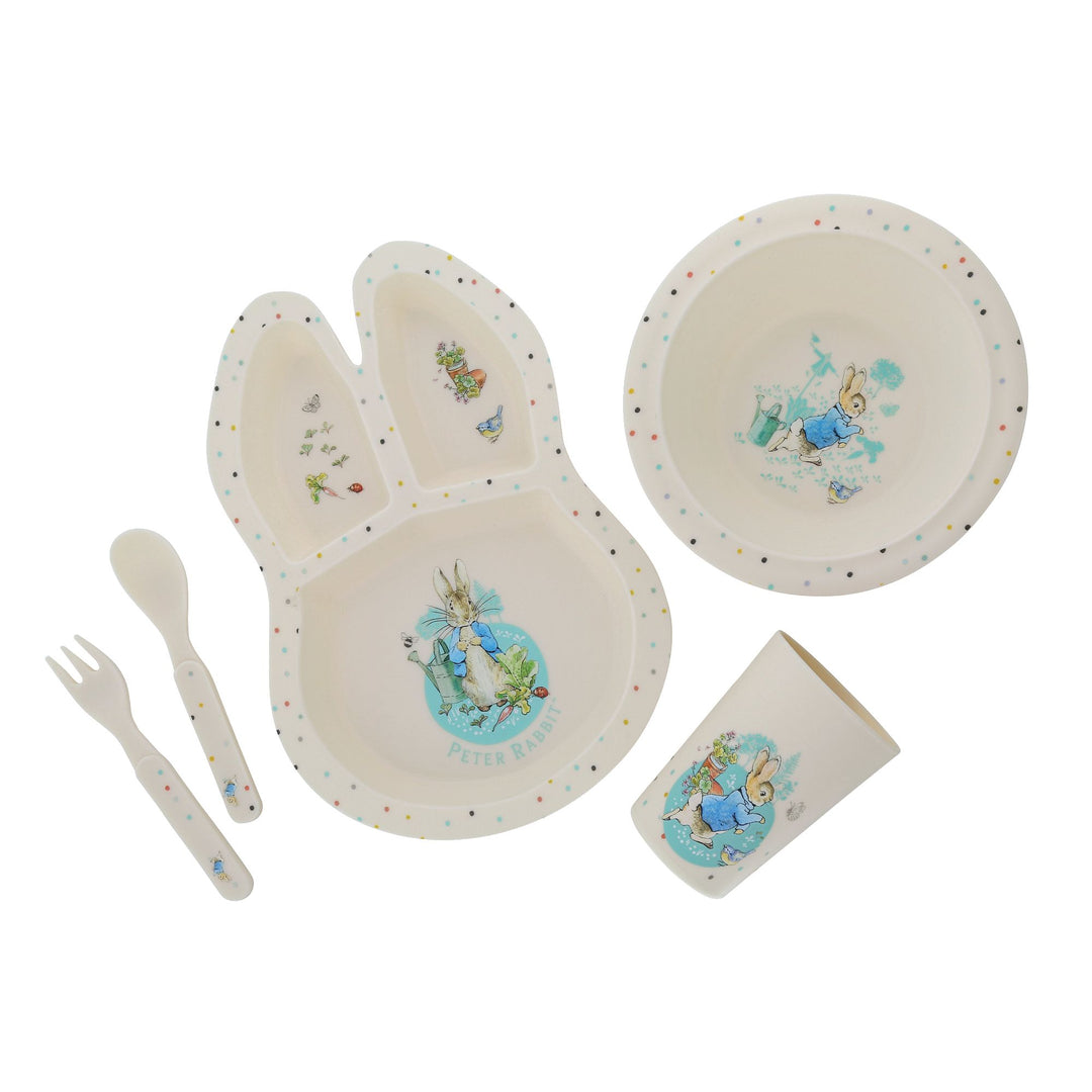 Peter Rabbit Dinner Set by Beatrix Potter