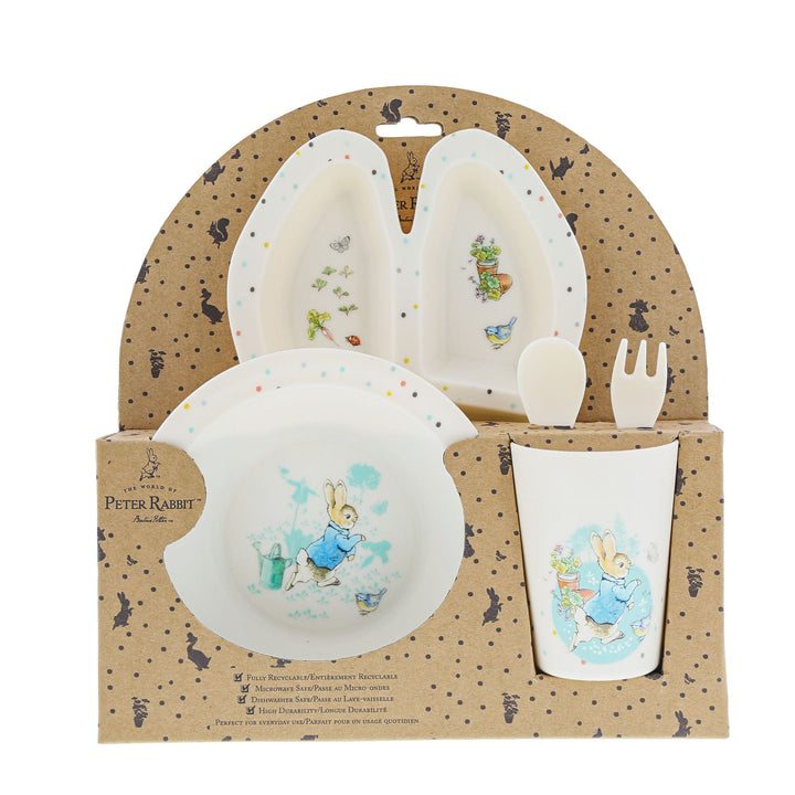 Peter Rabbit Dinner Set by Beatrix Potter