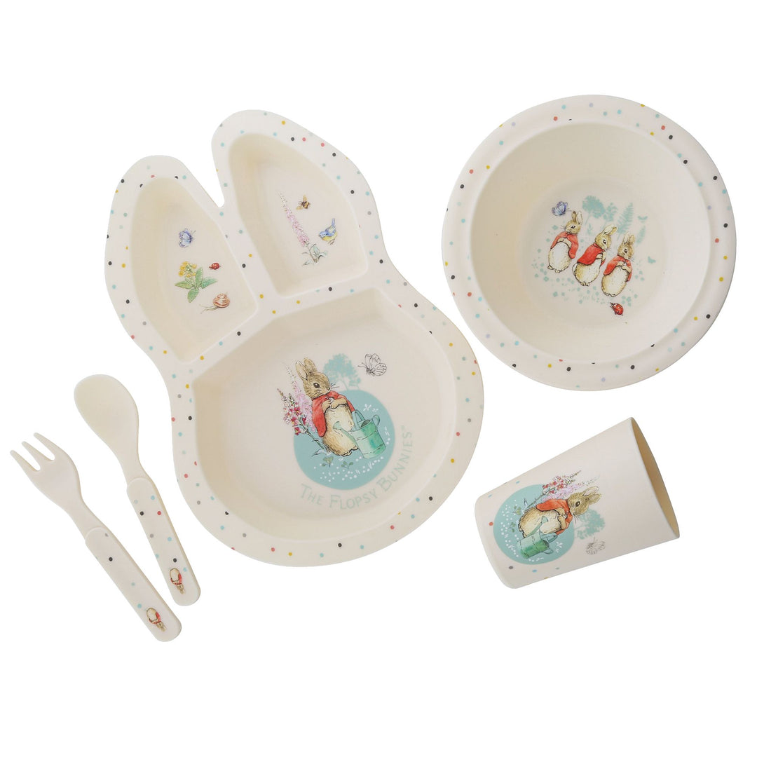 Flopsy Dinner Set by Beatrix Potter