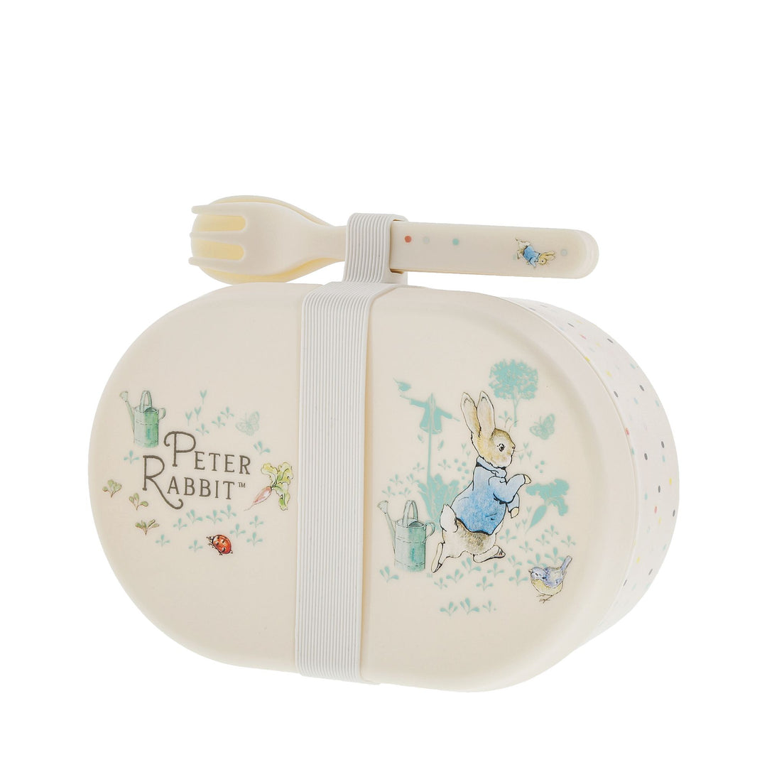 Peter Rabbit Snack Box with Cutlery Set by Beatrix Potter – Enesco Gift ...