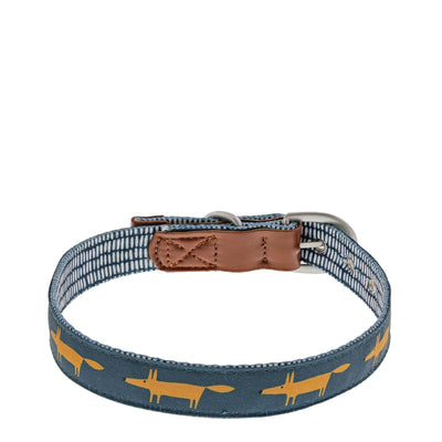 Mr Fox Dog Collar Midnight Large by Scion Living - Enesco Gift Shop