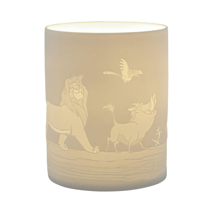 Moonlight Philosophy (The Lion King Tea Light Holder) by Enchanting Disney - Enesco Gift Shop