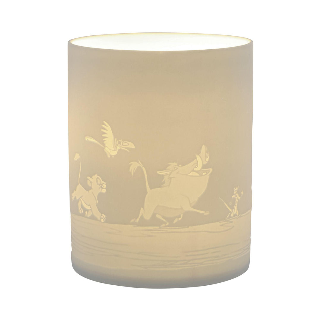 Moonlight Philosophy (The Lion King Tea Light Holder) by Enchanting Disney - Enesco Gift Shop