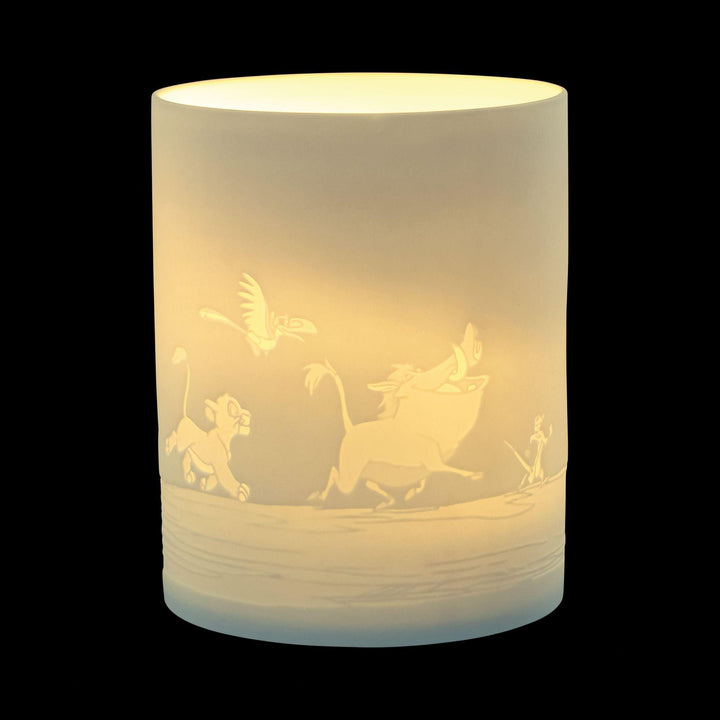 Moonlight Philosophy (The Lion King Tea Light Holder) by Enchanting Disney - Enesco Gift Shop