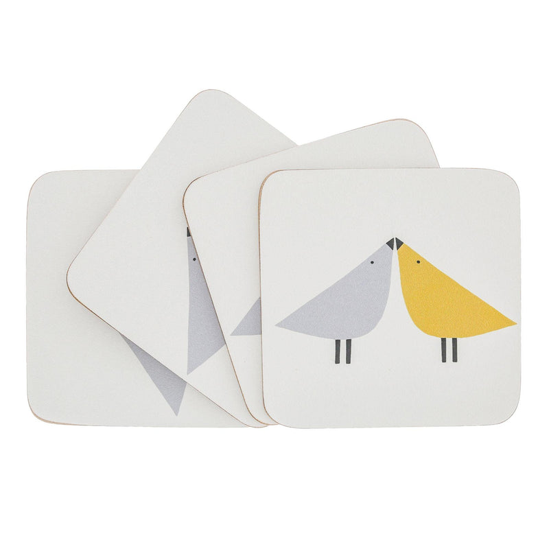 Lintu Coasters (set of 4) by Scion Living - Enesco Gift Shop