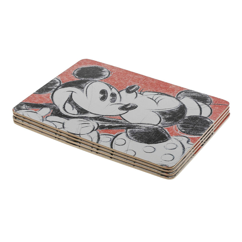 Love in Many Flavours (Mickey & Minnie Mouse Placemats Set of 4) - Disney Home - Enesco Gift Shop