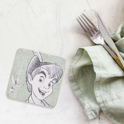 Pixie Dust (Peter Pan Coaster Set of 4) - Disney Home Collection - Enesco Gift Shop