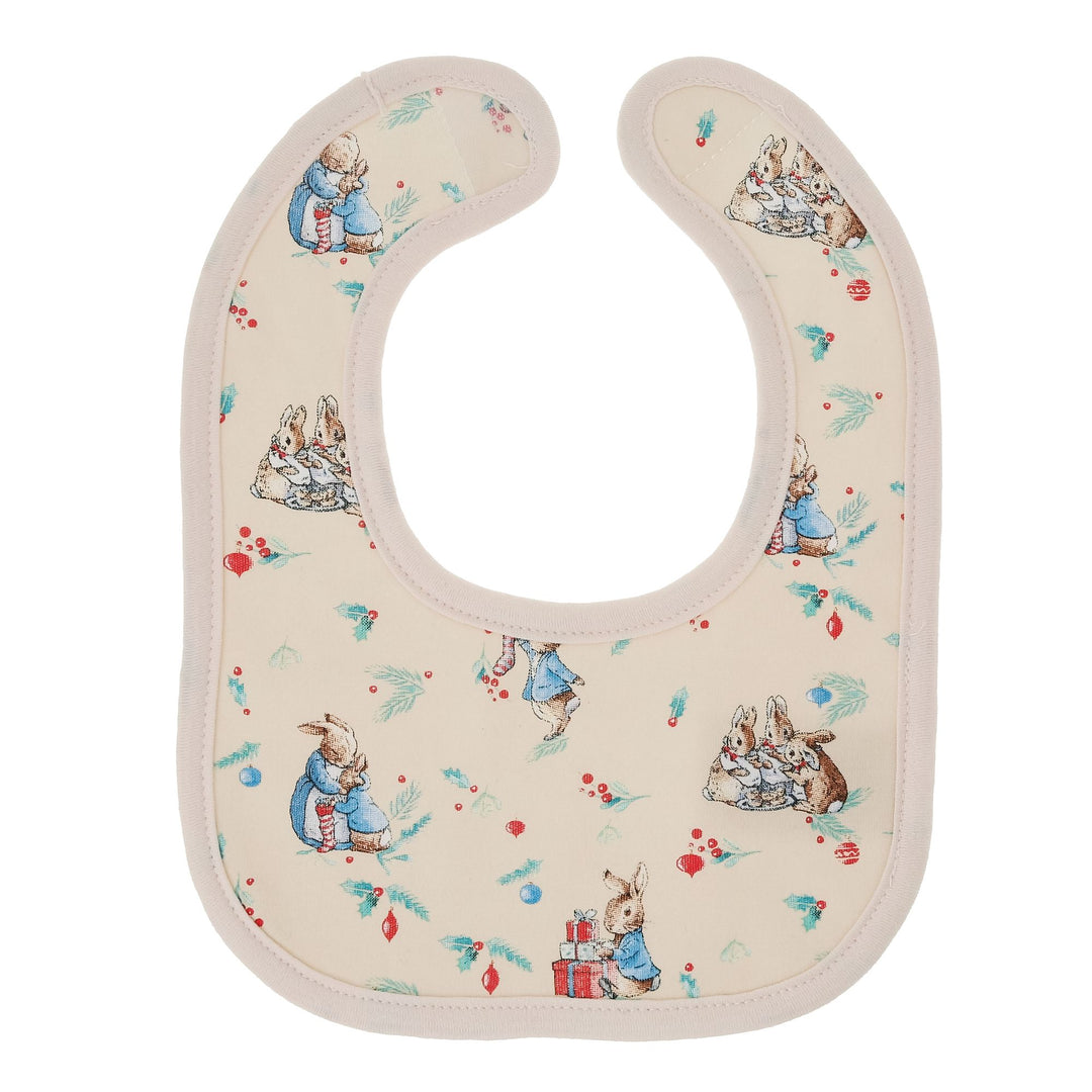 Peter Rabbit Christmas Bibs by Beatrix Potter