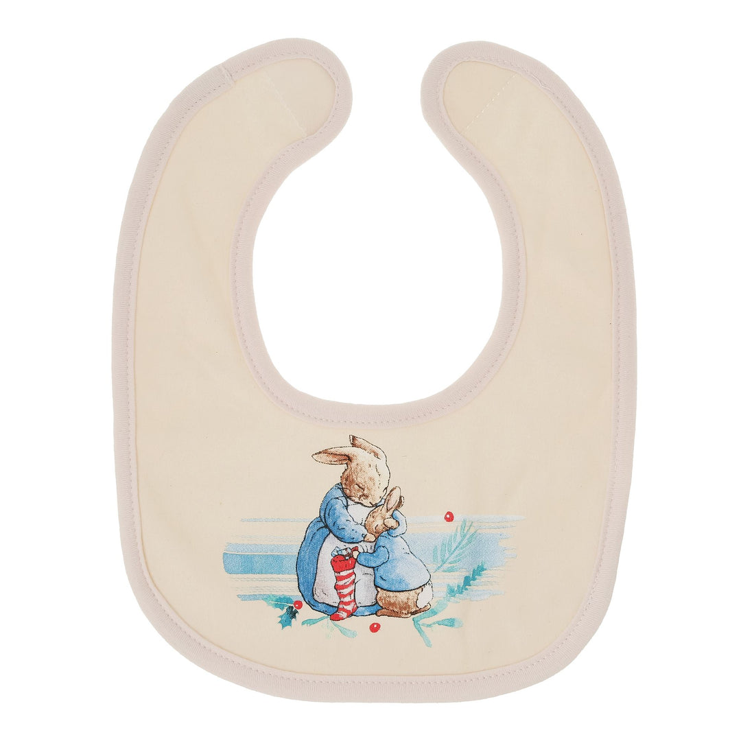 Peter Rabbit Christmas Bibs by Beatrix Potter