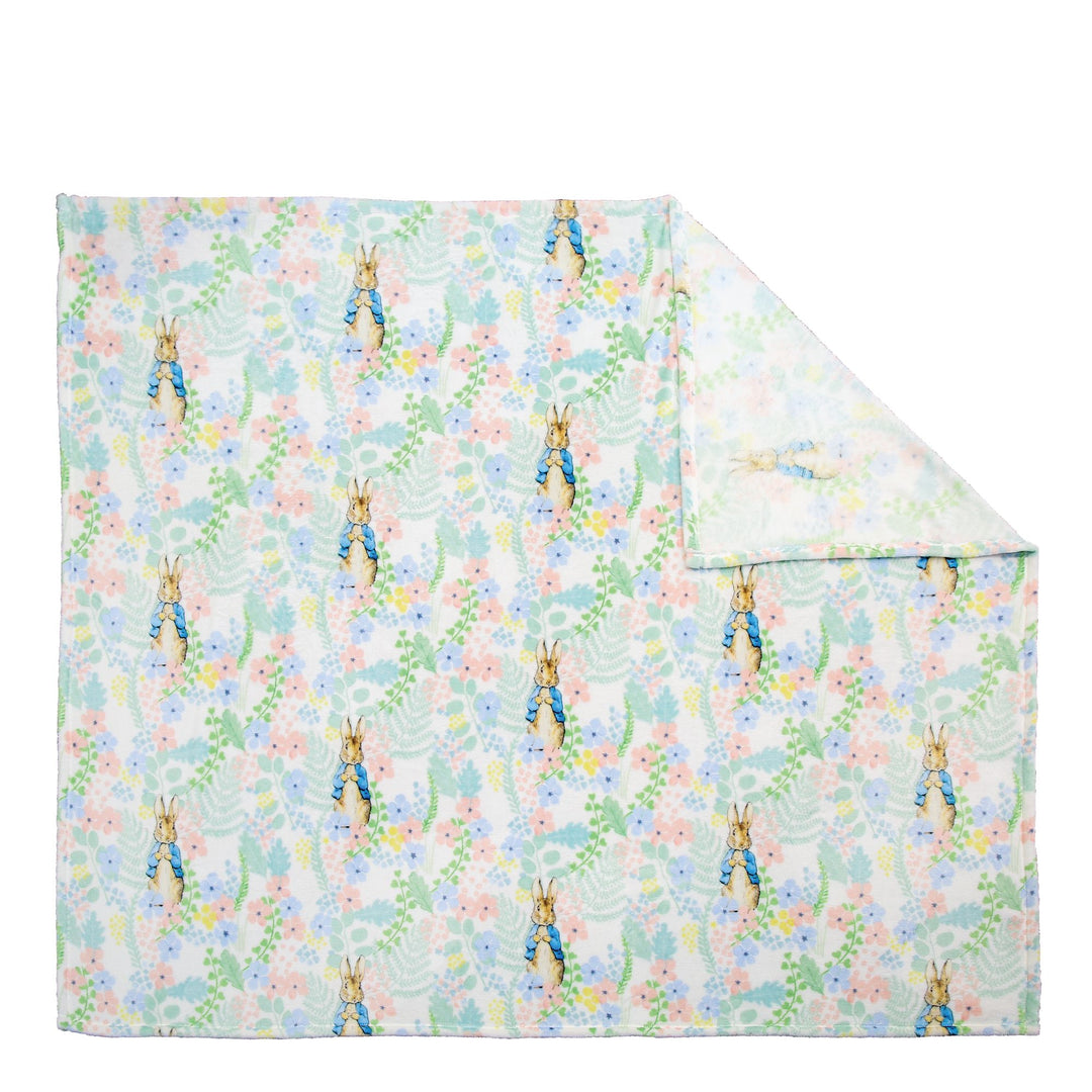 Peter Rabbit English Garden Throw