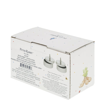 Peter Rabbit Silver Plated First Tooth and Curl Box
