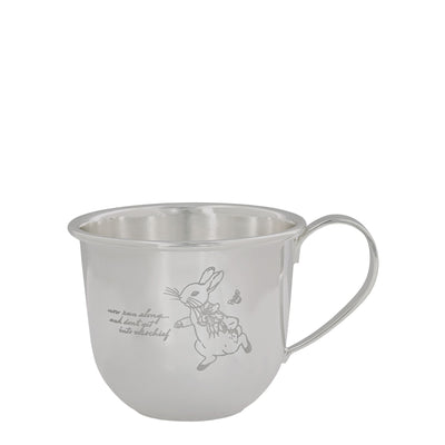 Peter Rabbit Silver Plated Baby Mug