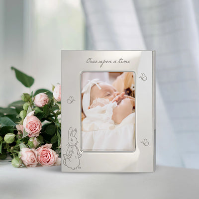 Peter Rabbit Silver Plated Photo Frame