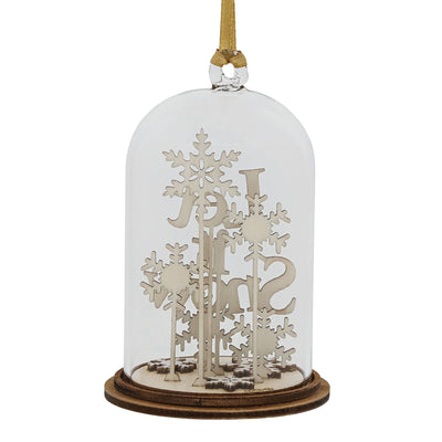 Let it Snow Hanging Ornament by Kloche