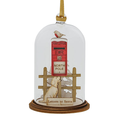 Letter to Santa Hanging Ornament by Kloche