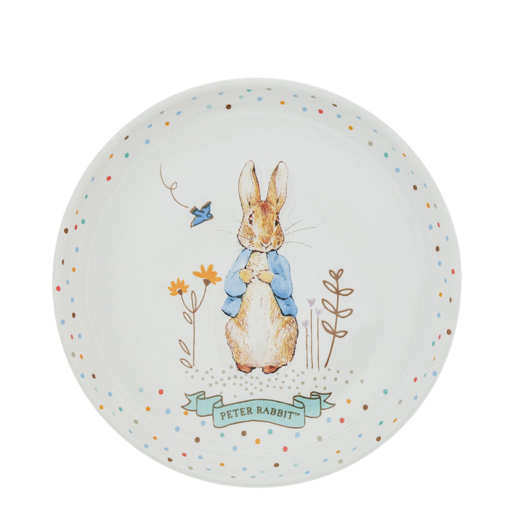 Peter Rabbit 3 Piece Ceramic Dinner set by Beatrix Potter