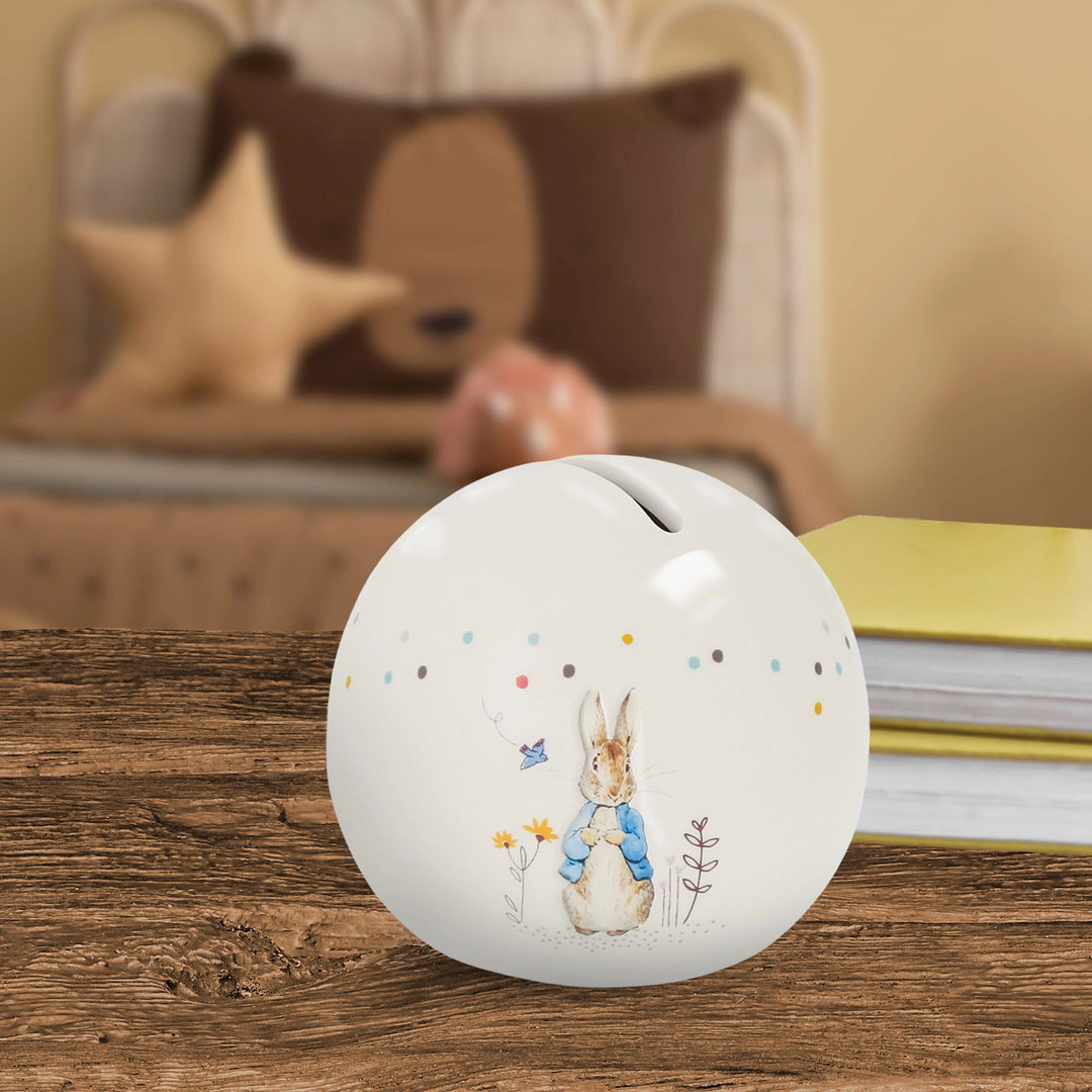 Peter Rabbit Money bank - Sphere – Enesco Gift Shop