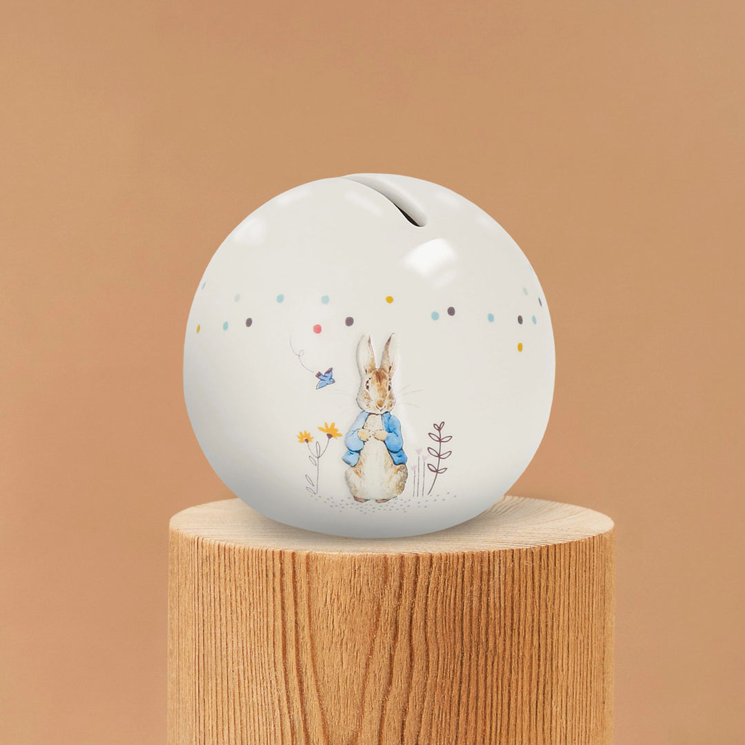 Peter Rabbit Coin Bank Peter Rabbit Money Bank - Sphere – Enesco Gift Shop