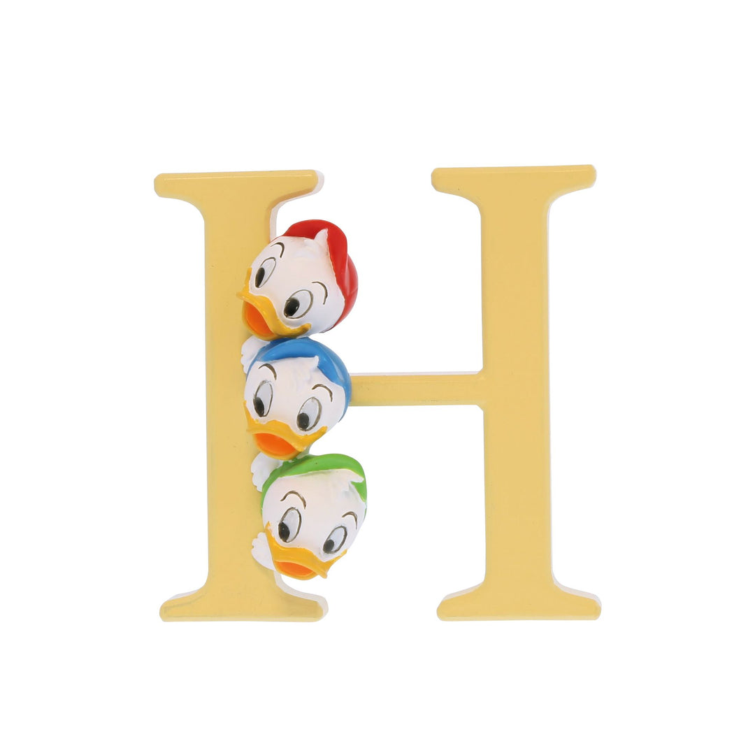 H - Huey, Dewey & Louie Decorative Alphabet Letter by Disney Showcase