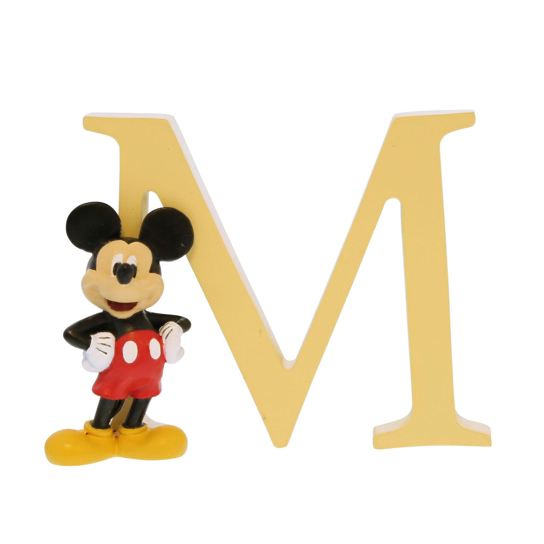 M - Mickey Mouse Decorative Alphabet Letter by Disney Showcase