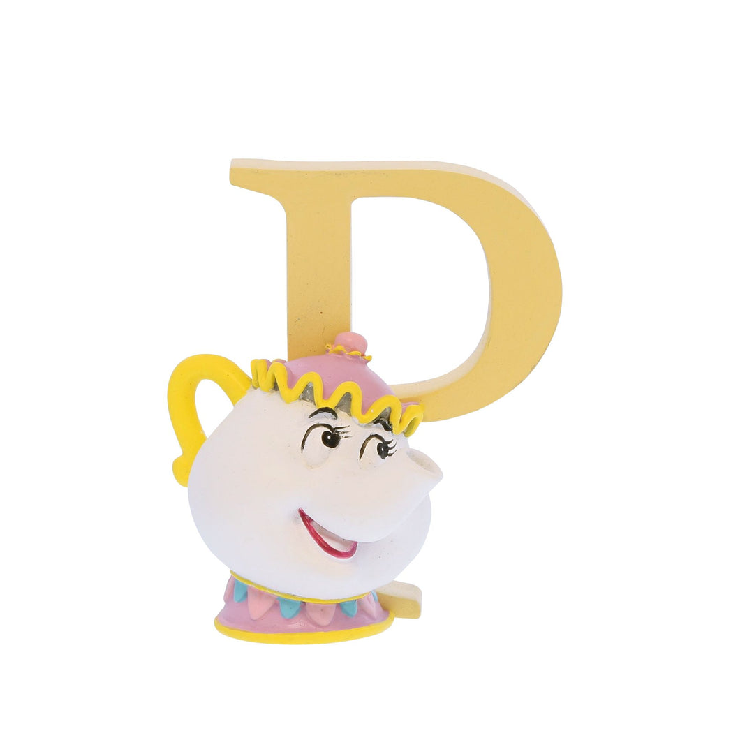P - Mrs Potts Decorative Alphabet Letter