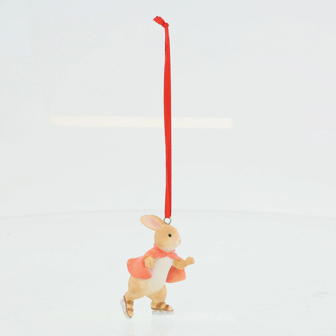 Peter, Benjamin and Flopsy Skating Hanging Ornaments Set