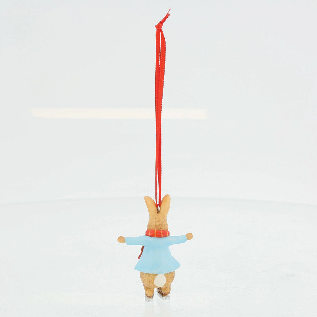 Peter, Benjamin and Flopsy Skating Hanging Ornaments Set