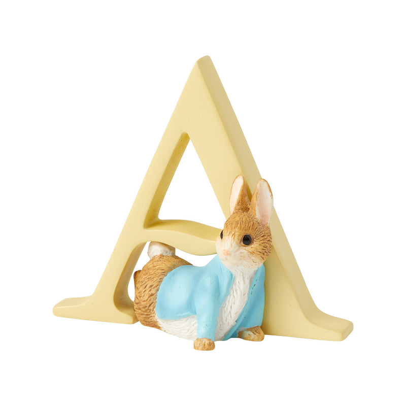 "A" - Peter Rabbit Decorative  Alphabet Letter by Beatrix Potter