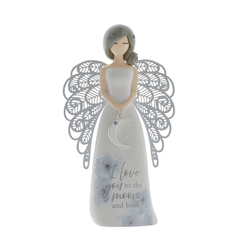 Moon & Back Figurine by You Are An Angel