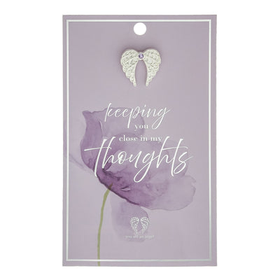 In My Thoughts Pin Card by You Are An Angel