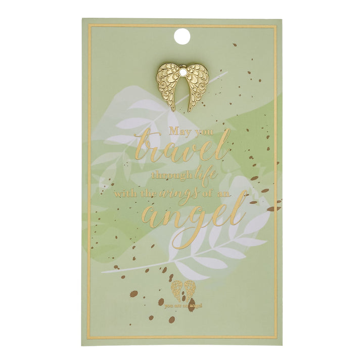 Wings Of An Angel Pin Card by You Are An Angel