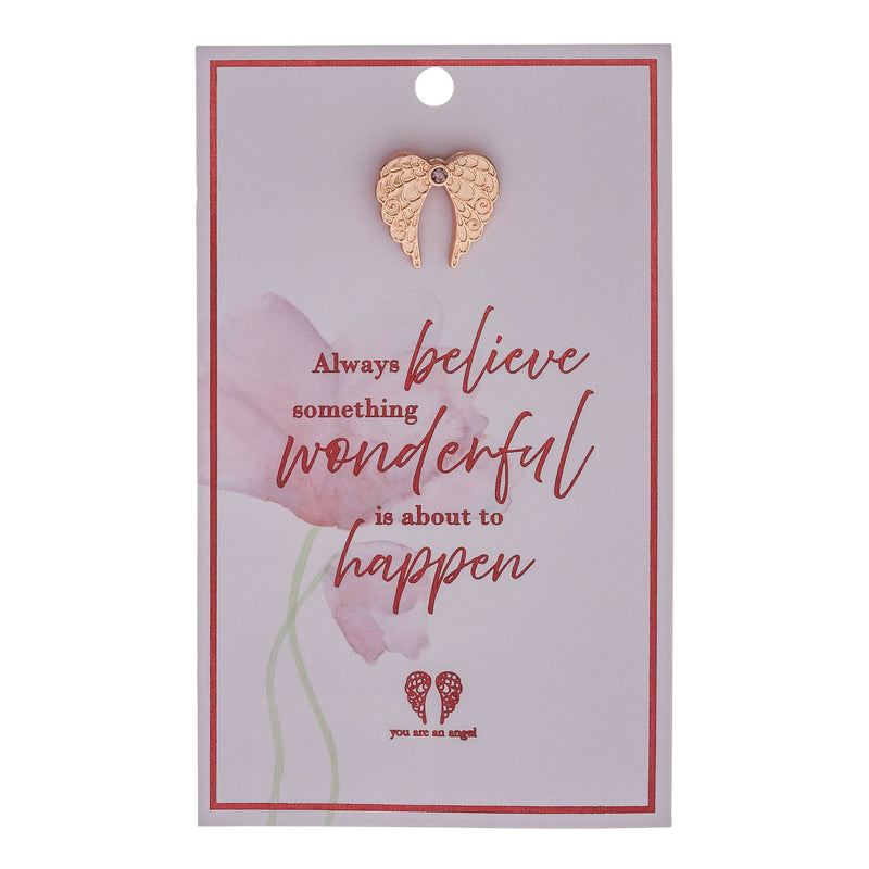 Always Believe Pin Card by You Are An Angel