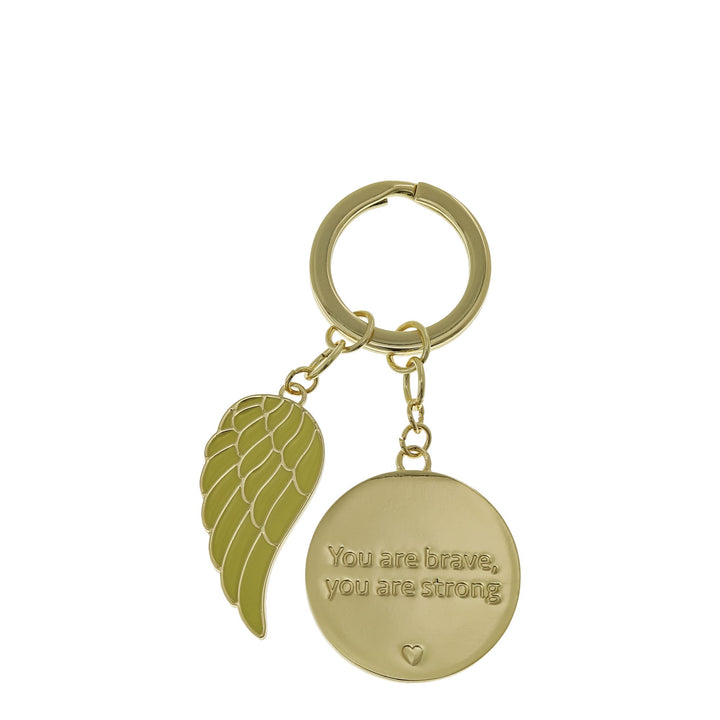 You are Brave Key Chain by You are an Angel