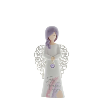 I Am Lucky Figurine by You Are An Angel