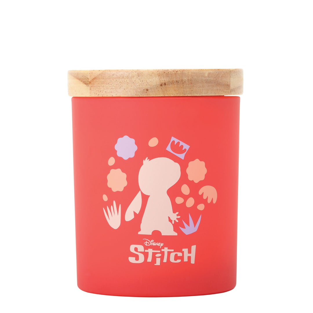 Stitch Plumeria & Lychee Glass Candle
