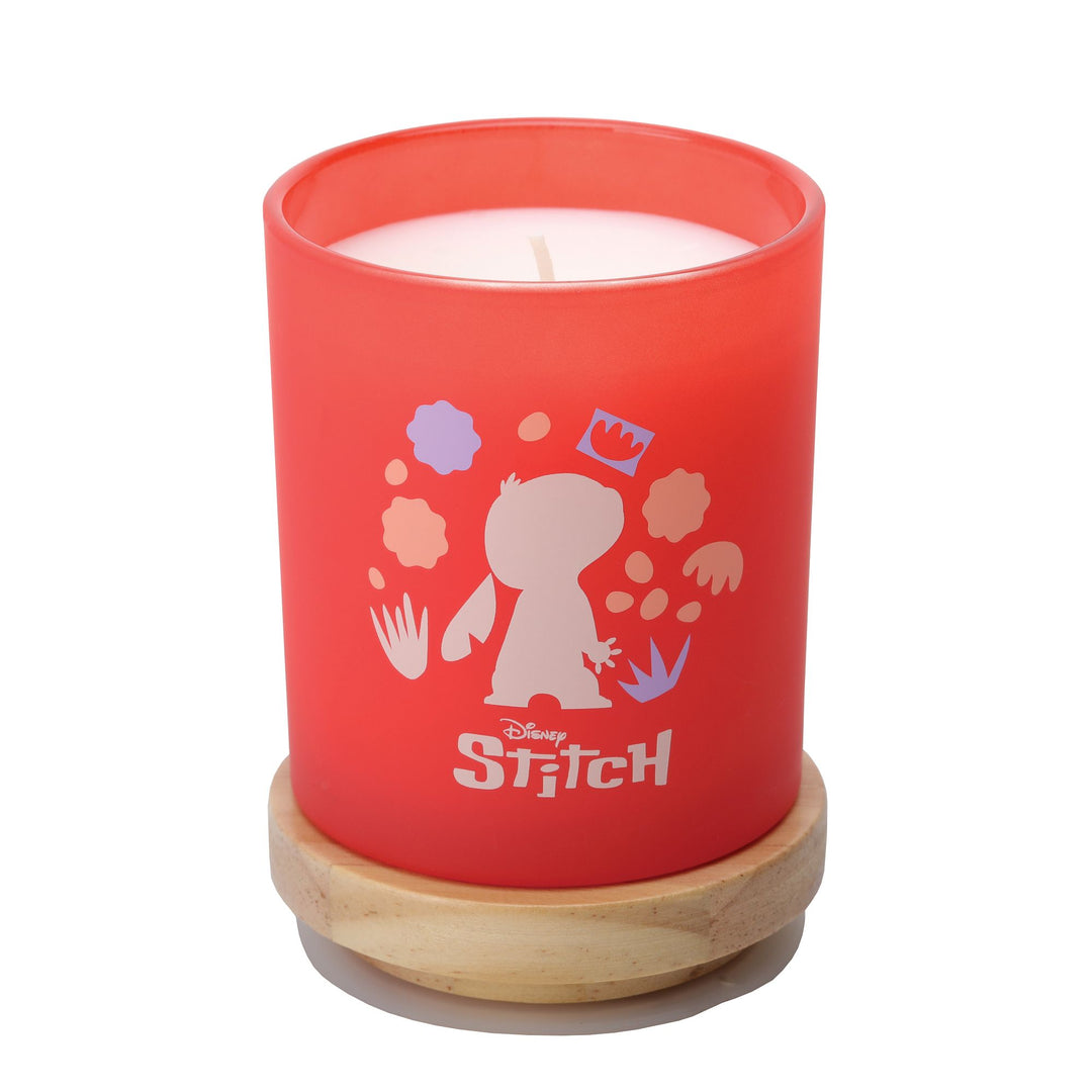 Lilo & Stitch Plumeria & Lychee Glass Candle